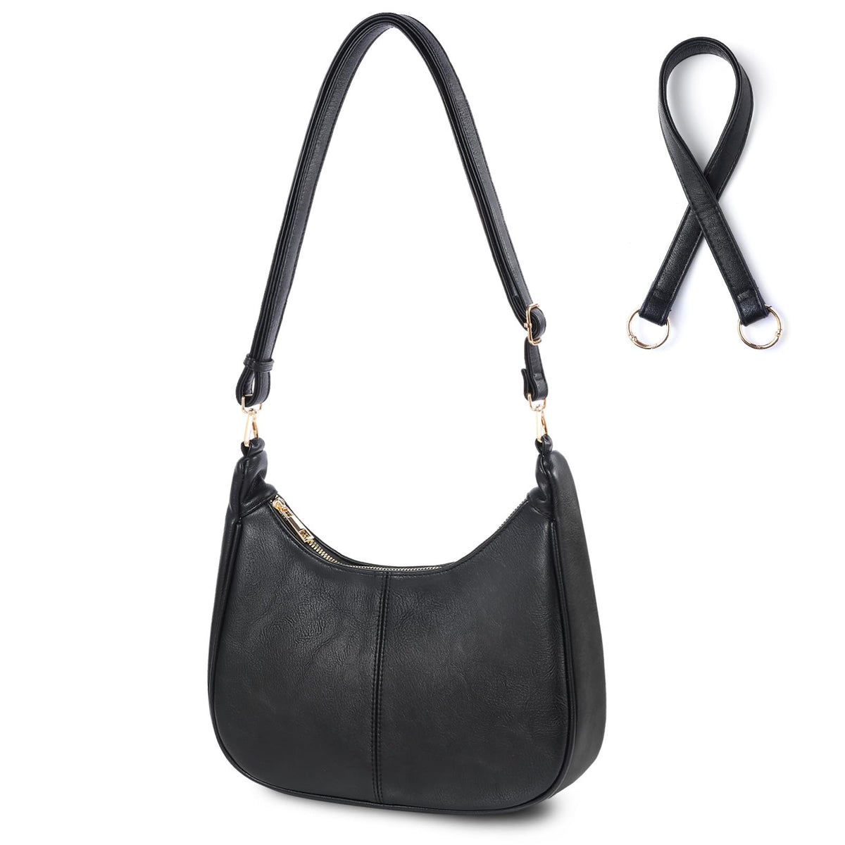 Soft Leather Hobo Bag