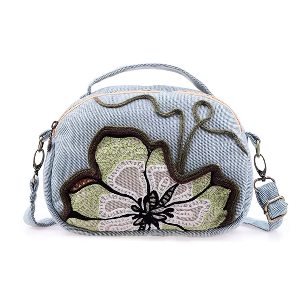Floral Mini Messenger Bag