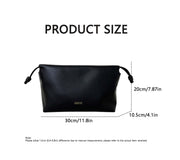 Leather Drawstring Bucket Bag