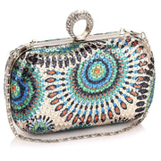 Shimmer Envelope Clutch Bag