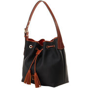 Large Leather Bucket Bag