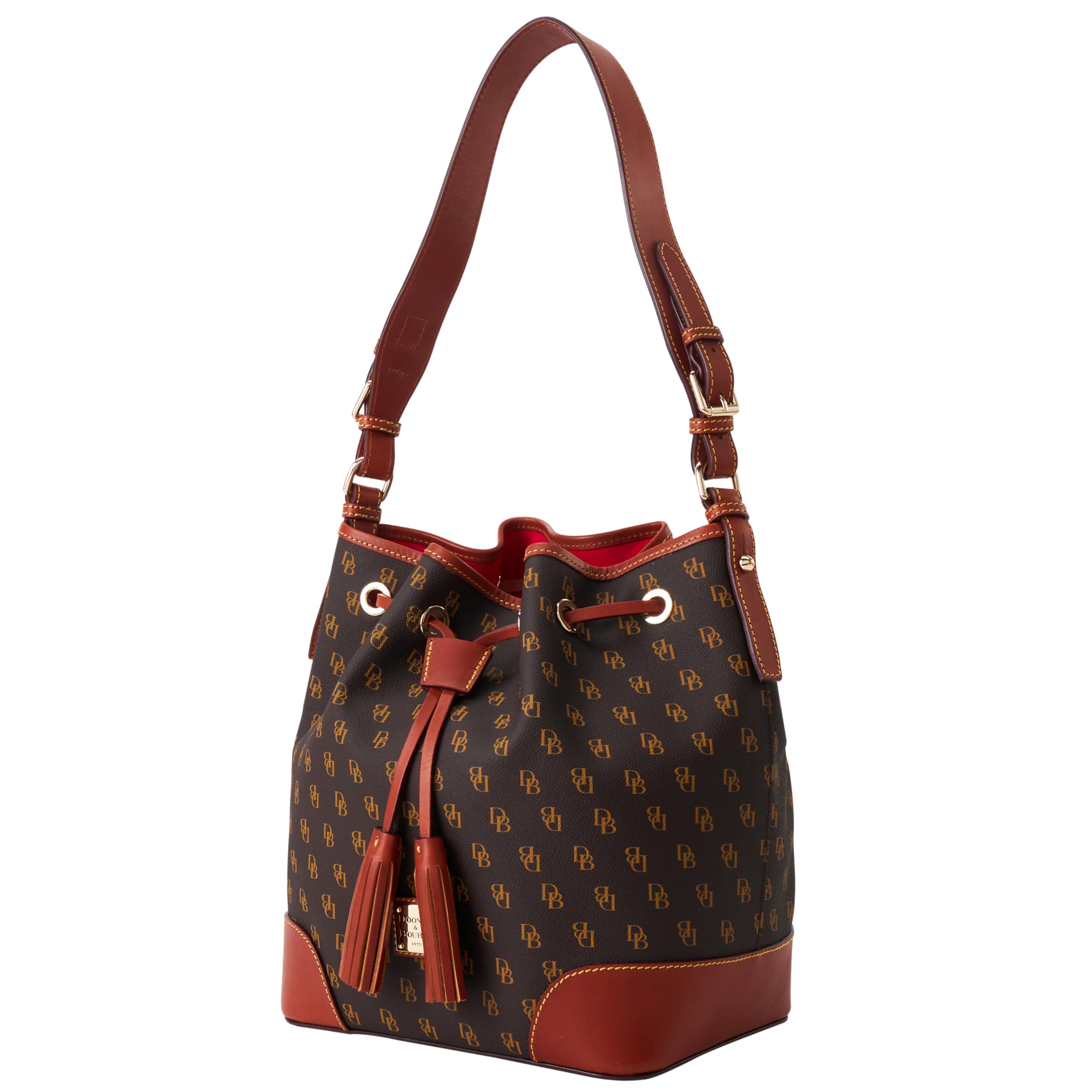 Drawstring Bucket Shoulder Bag