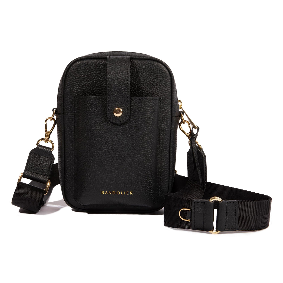 Pebbled Leather Crossbody Bag