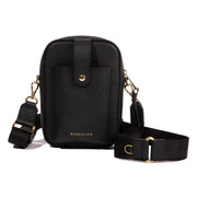 Pebbled Leather Crossbody Bag