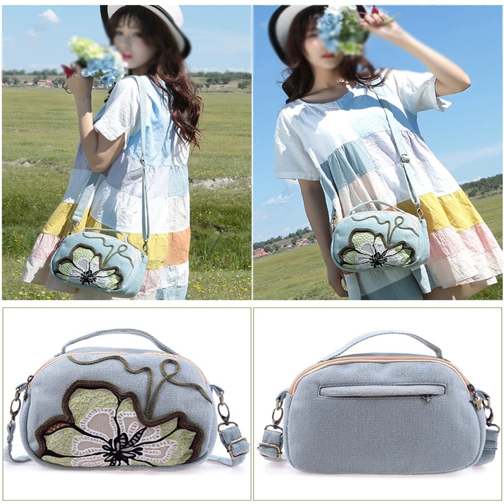 Floral Mini Messenger Bag