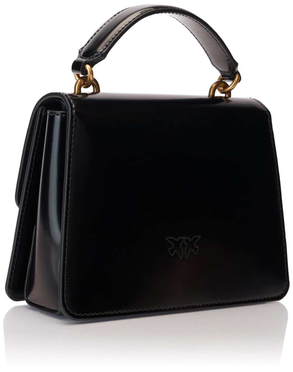 Mini Leather Top Handle Bag