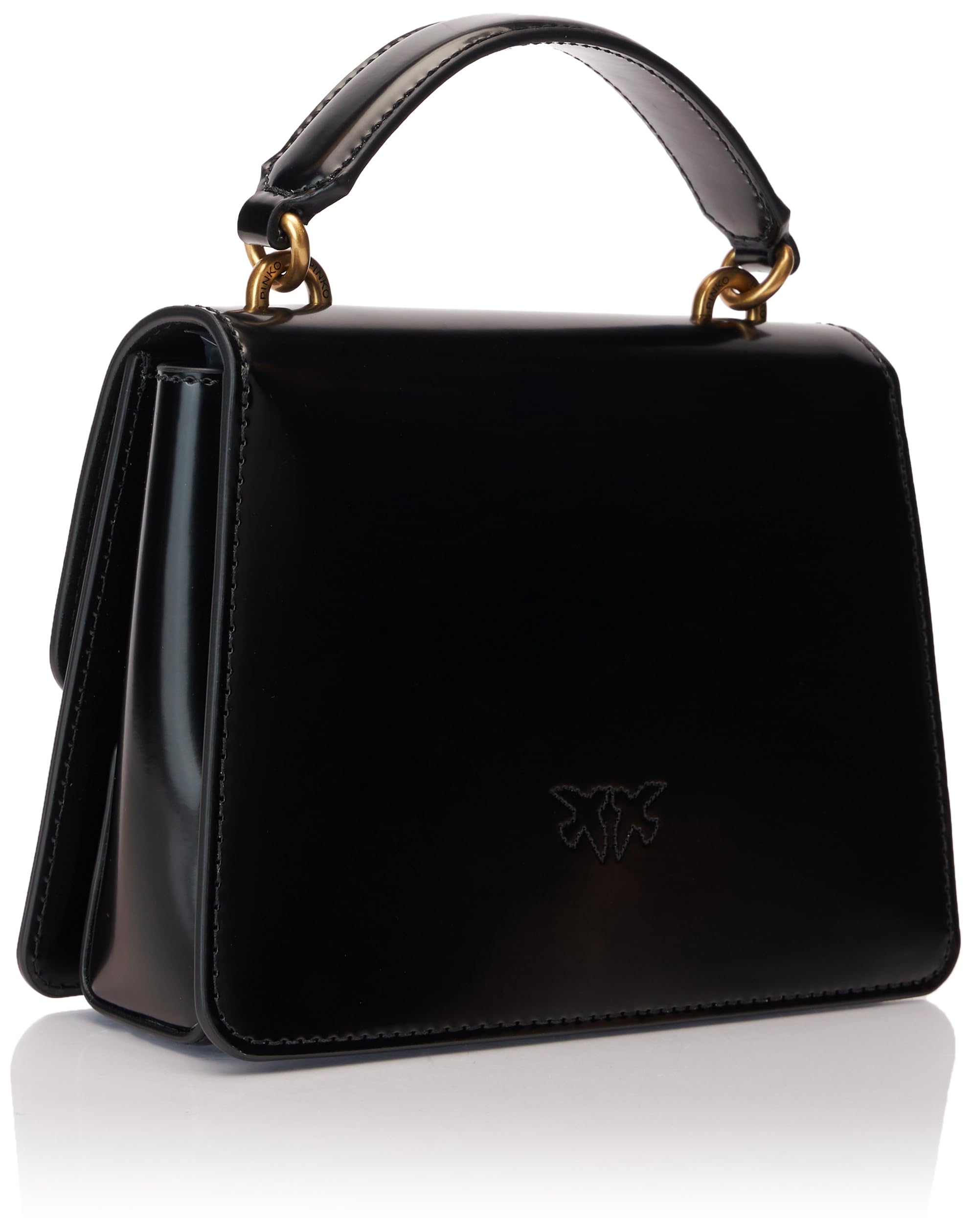 Mini Leather Top Handle Bag