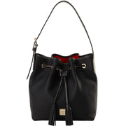 Large Leather Bucket Bag