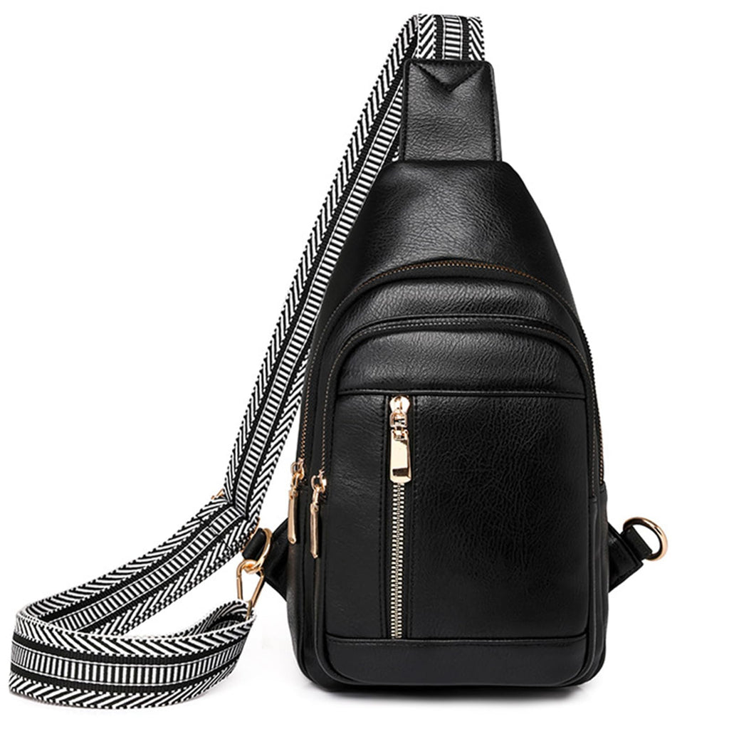 Leather Crossbody Sling Bag