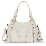 Washed Leather Hobo Bag