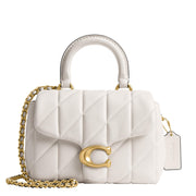 Quilted Top Handle Bag