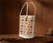 Satin Bucket Bag