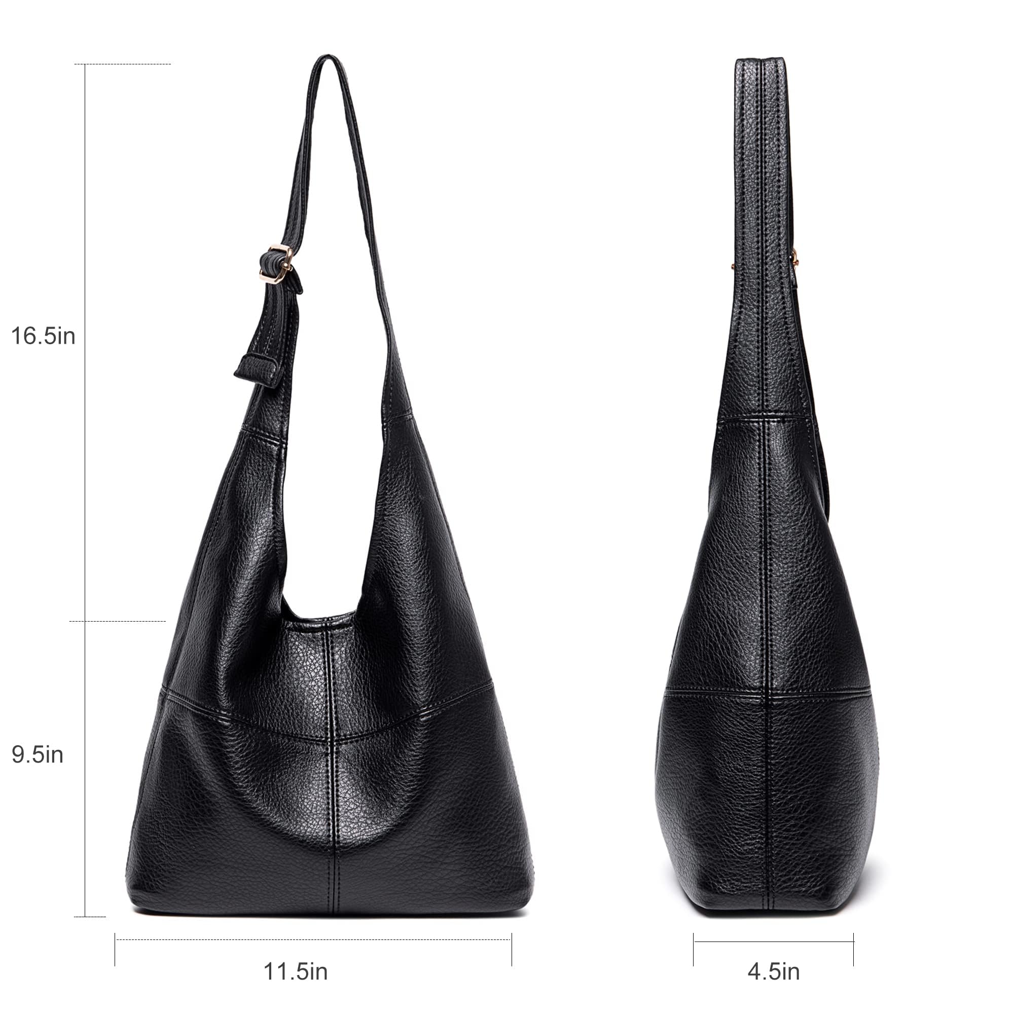 Soft Hobo Shoulder Bag