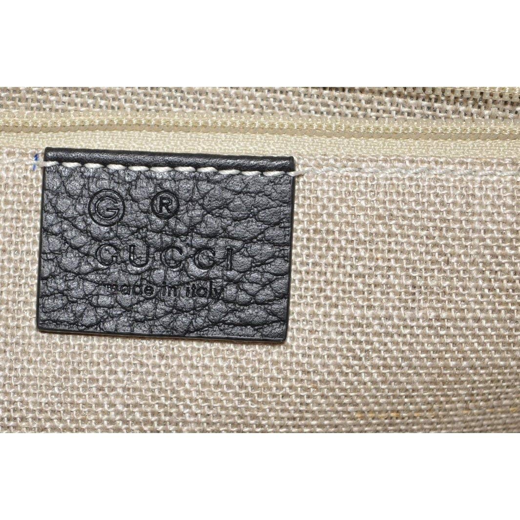 Black Leather Crossbody Bag