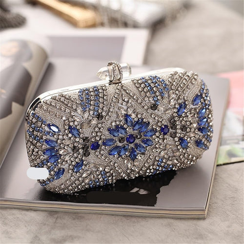 Acrylic Diamond Clutch Bag