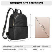Leather Backpack Purse