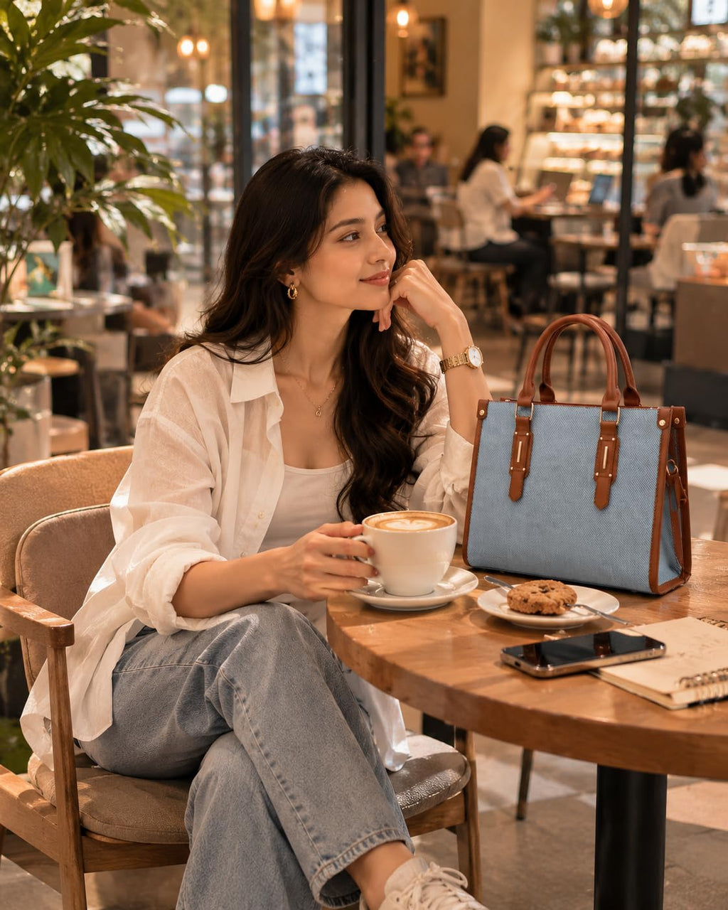 Large Capacity Tote Satchel Bag