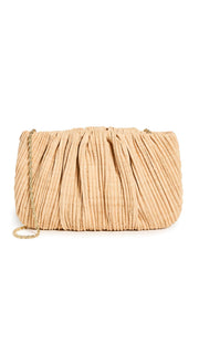 Pleated Pouch Clutch