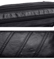 Waterproof Leather Crossbody Bag