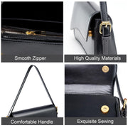 Leather Hobo Crossbody Bag