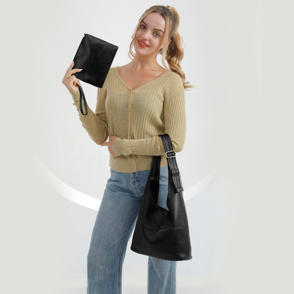 Soft Hobo Shoulder Bag