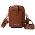 Pebbled Leather Crossbody Bag