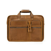 Vintage Leather Laptop Messenger Bag