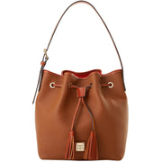Large Leather Bucket Bag