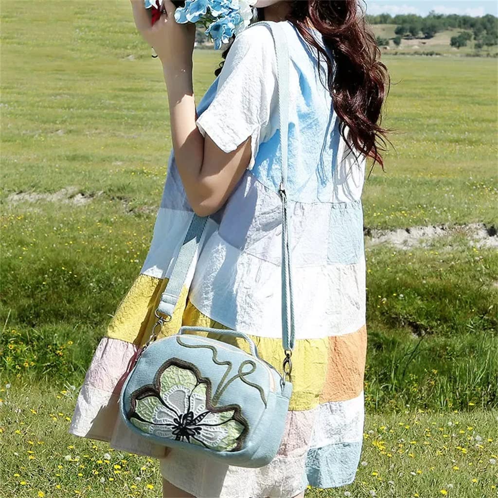 Floral Mini Messenger Bag