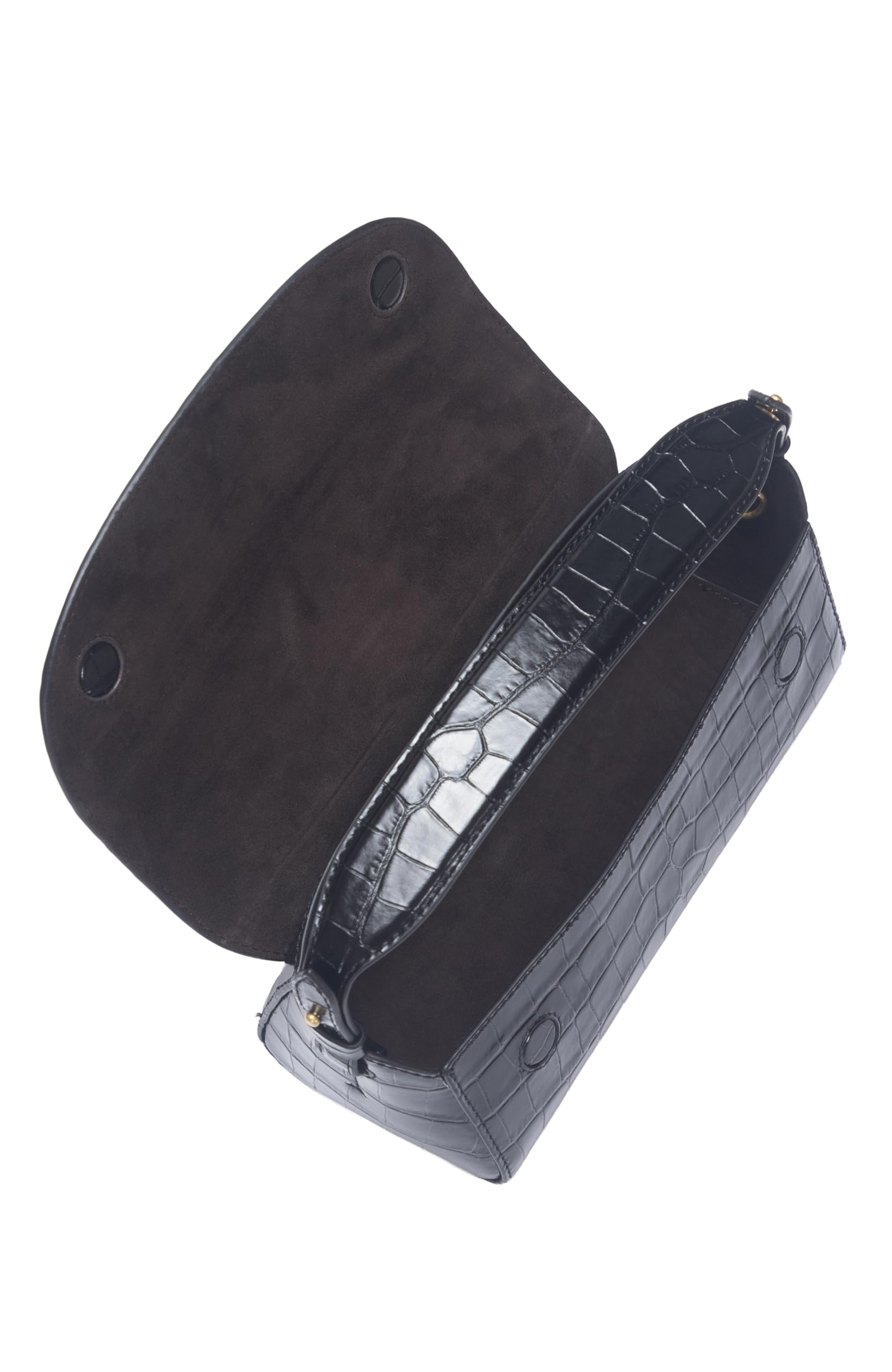 Croc Mini Top Handle Bag