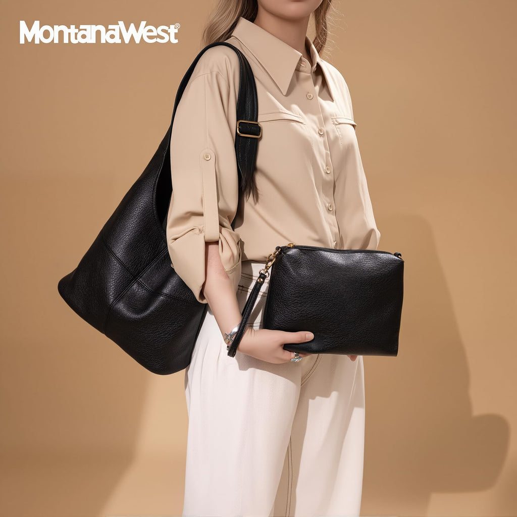 Soft Hobo Shoulder Bag
