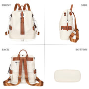 Leather Backpack Purse