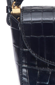 Croc Mini Top Handle Bag