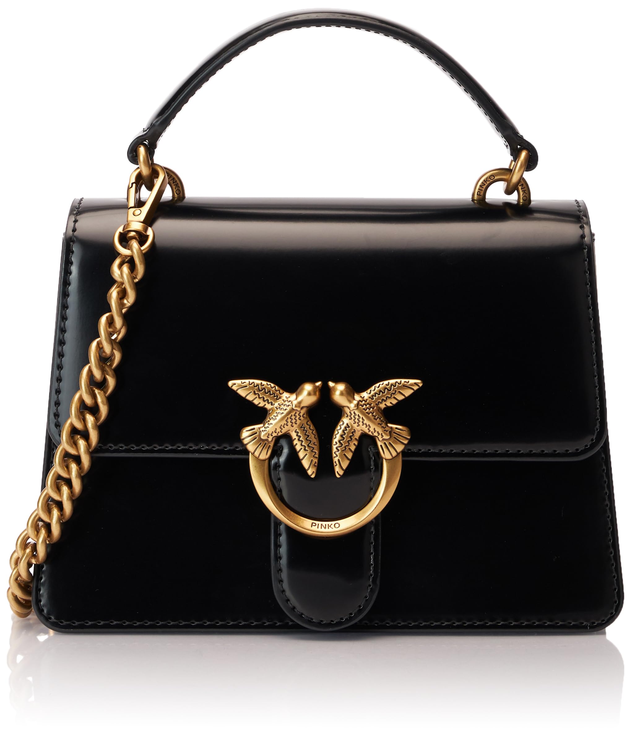 Mini Leather Top Handle Bag
