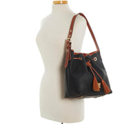 Large Leather Bucket Bag