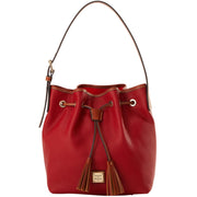 Large Leather Bucket Bag