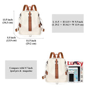Leather Backpack Purse