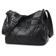 Lightweight Leather Crossbody Bag