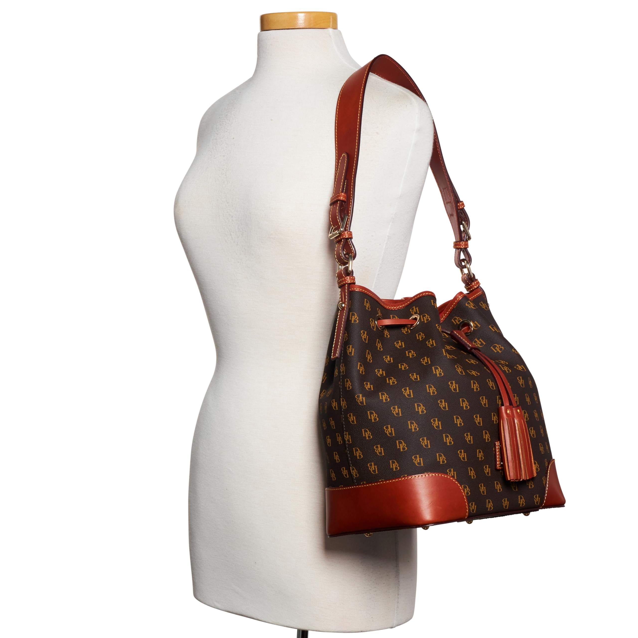 Drawstring Bucket Shoulder Bag
