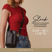 Pebbled Leather Crossbody Bag