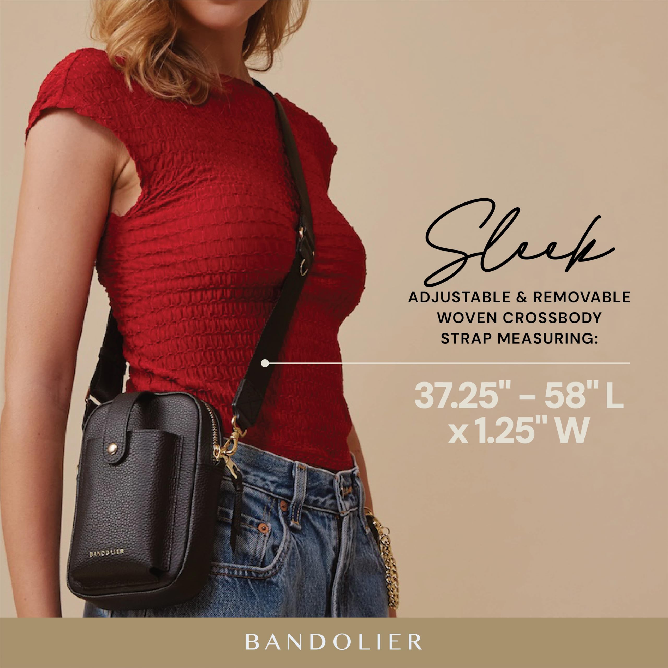 Pebbled Leather Crossbody Bag