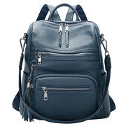 Leather Laptop Backpack Purse