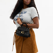 Quilted Top Handle Bag