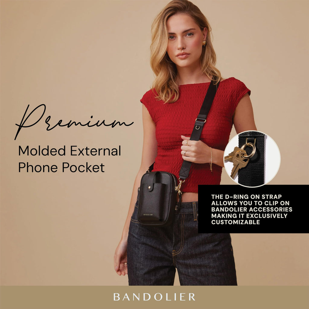 Pebbled Leather Crossbody Bag