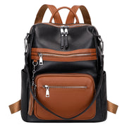 Leather Laptop Backpack Purse