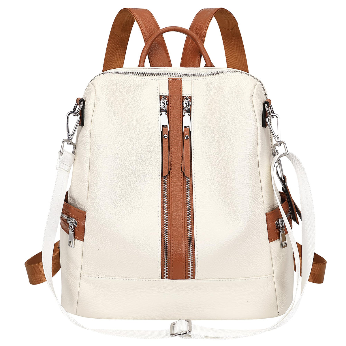 Leather Backpack Purse