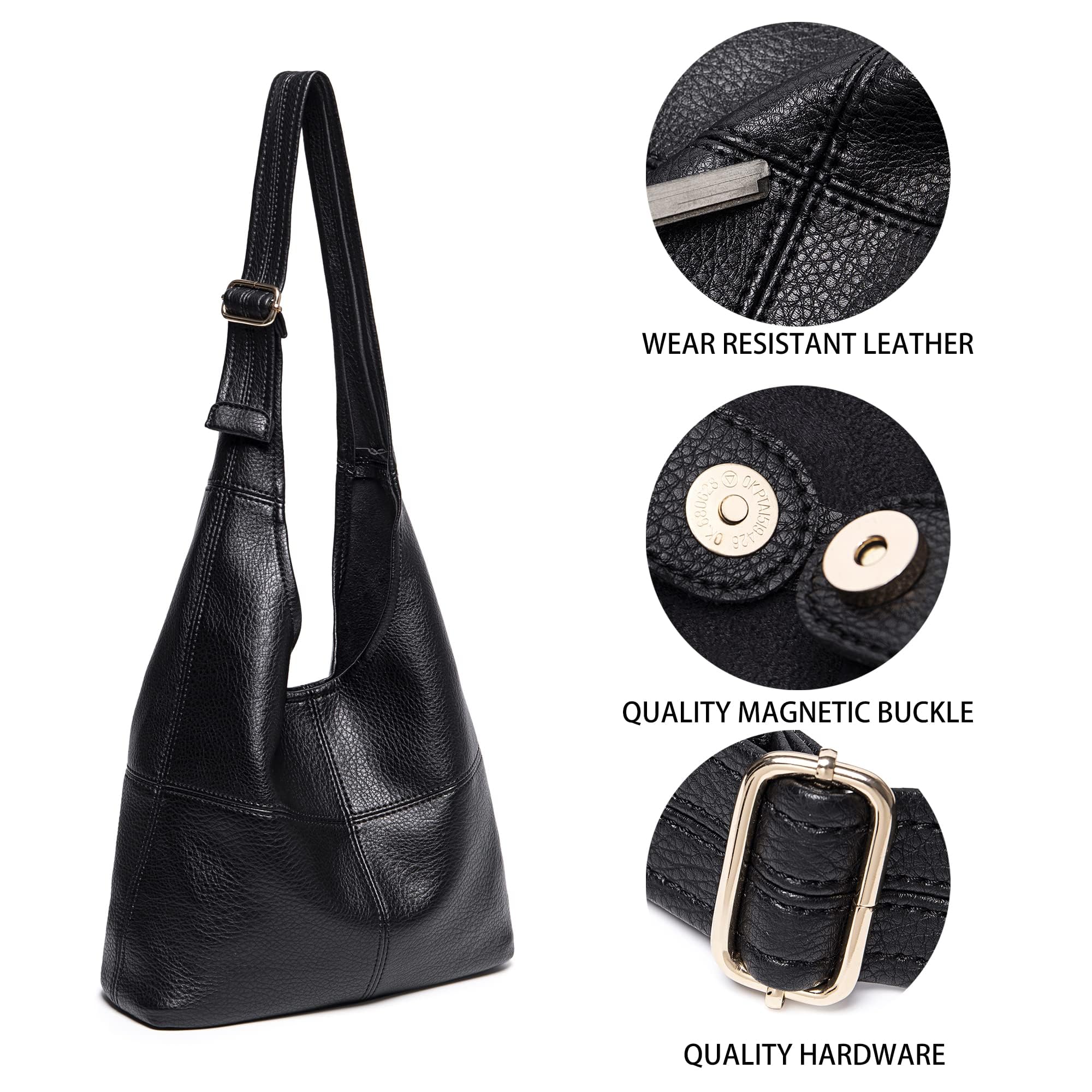 Soft Hobo Shoulder Bag