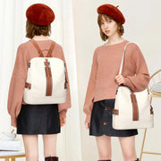 Leather Backpack Purse