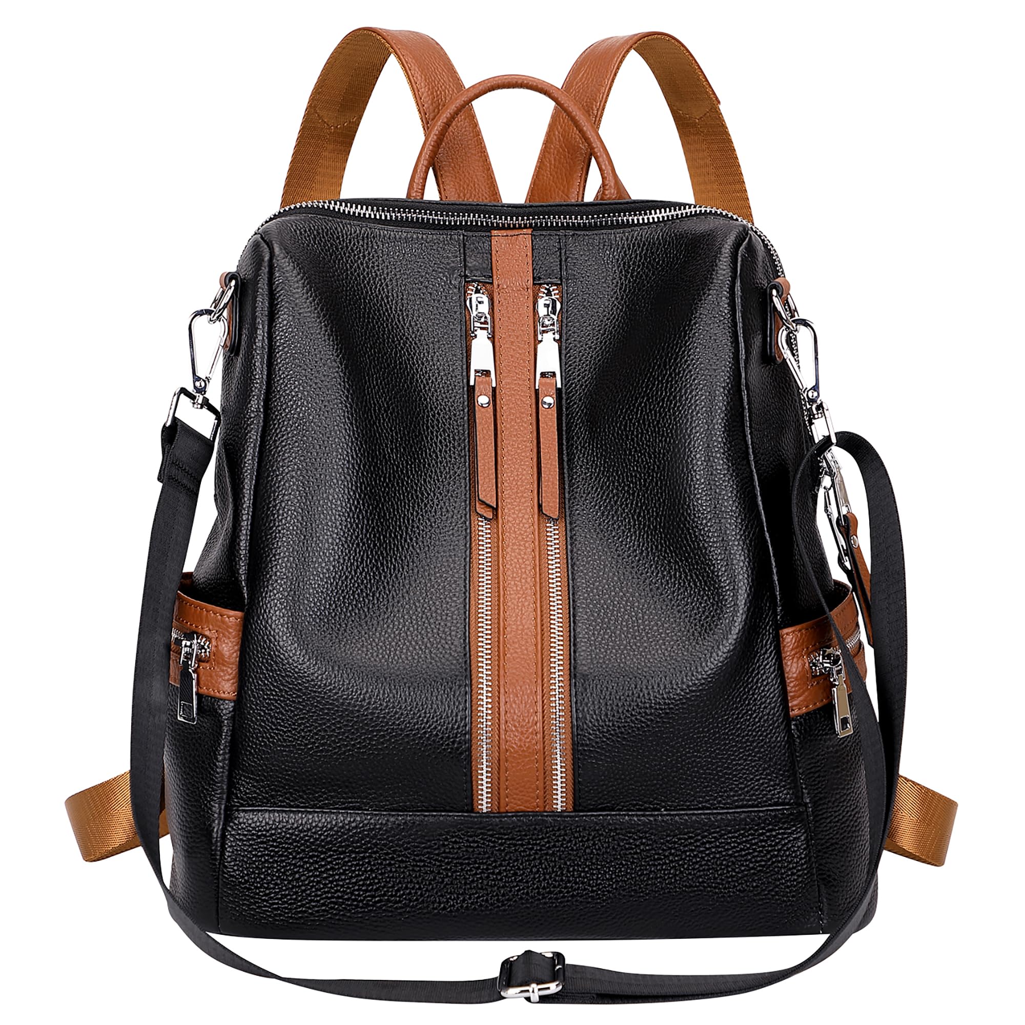 Leather Backpack Purse