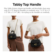 Quilted Top Handle Bag